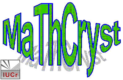 logo MaThCryst logo MaThCryst